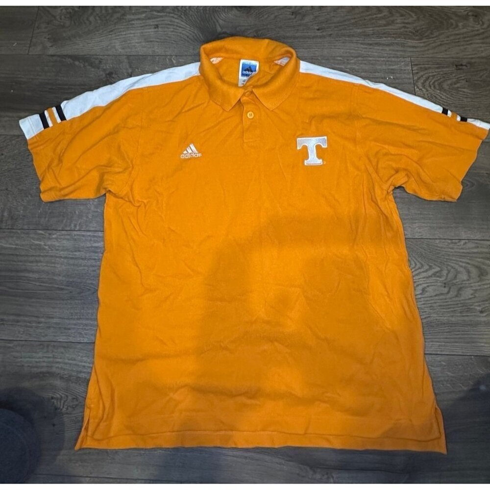 Tennessee Vols Orange Polo Vintage Adidas sz Large
